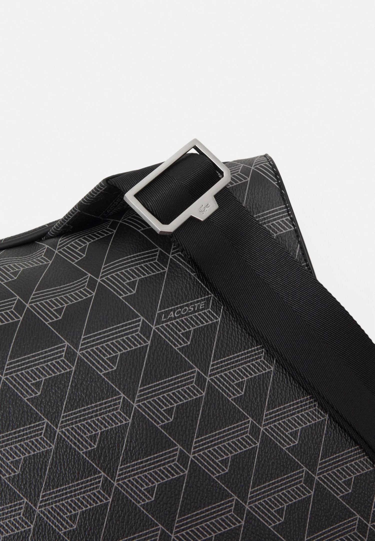 Lacoste The Blend - Sac Bandoulière - Monogram Noir Gris – Image 4