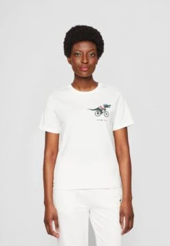 Lacoste X Netflix - T-Shirt Imprimé - Flour