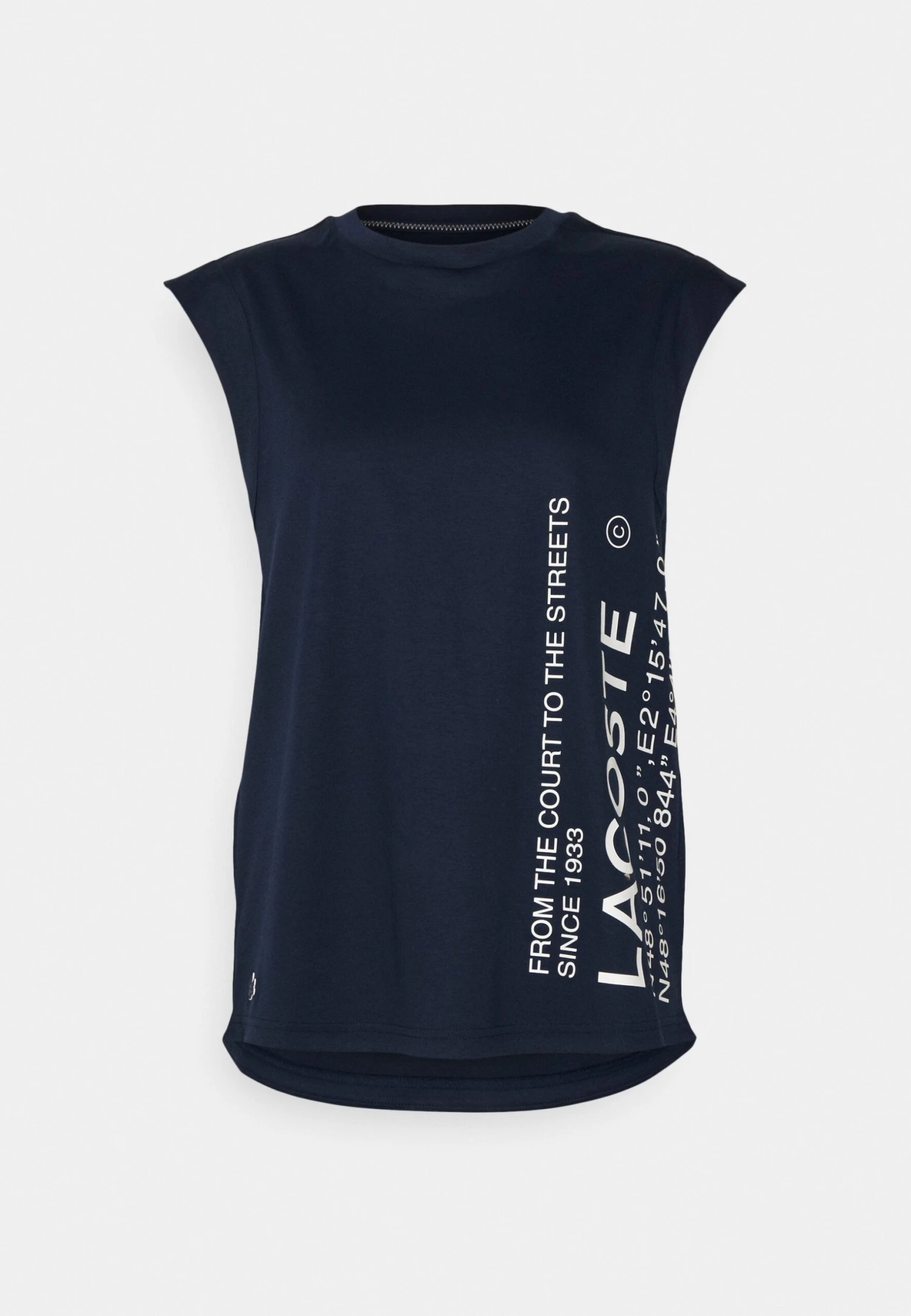 Lacoste Sport Tank Active - T-Shirt Imprimé - Bleu Marine – Image 6