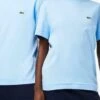 Lacoste Unisex - T-Shirt Basique - Azzurro