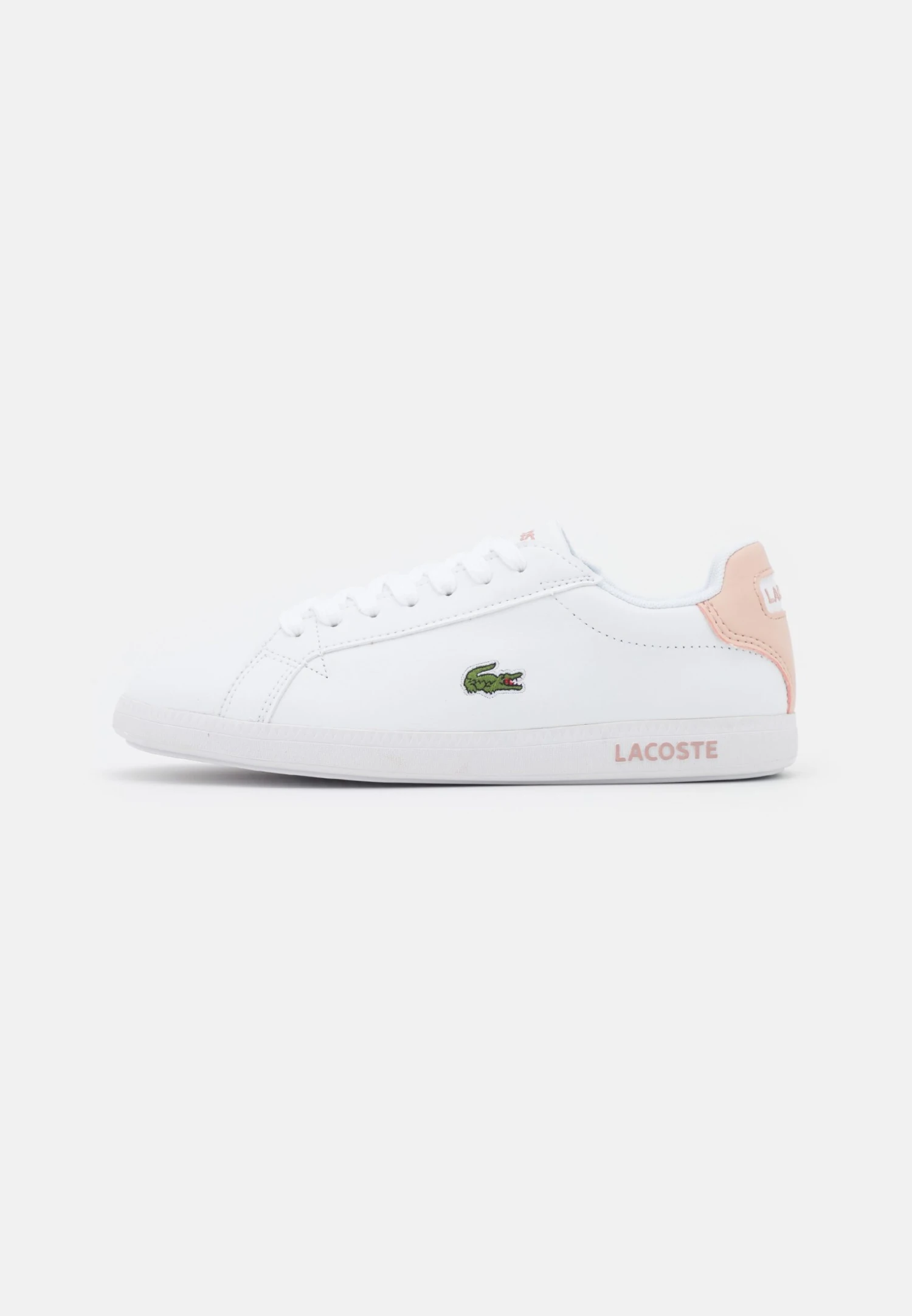 Lacoste Graduate - Baskets Basses - White/Light Pink – Image 2