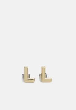 Lacoste Plated Earstuds - Boucles D'Oreilles - Gold-Coloured