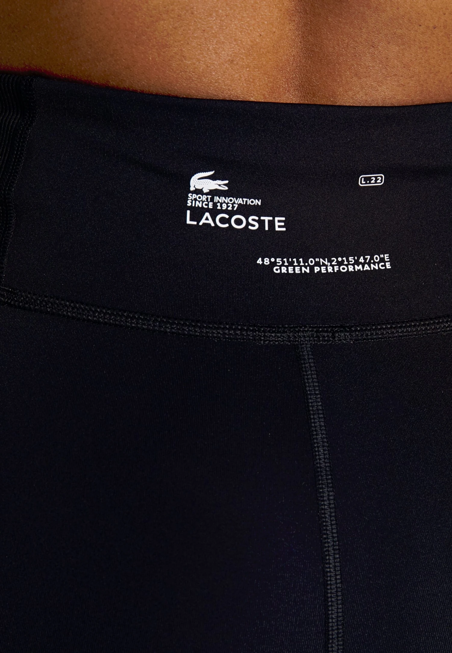 Lacoste Sport Short Active - Collants - Black – Image 5