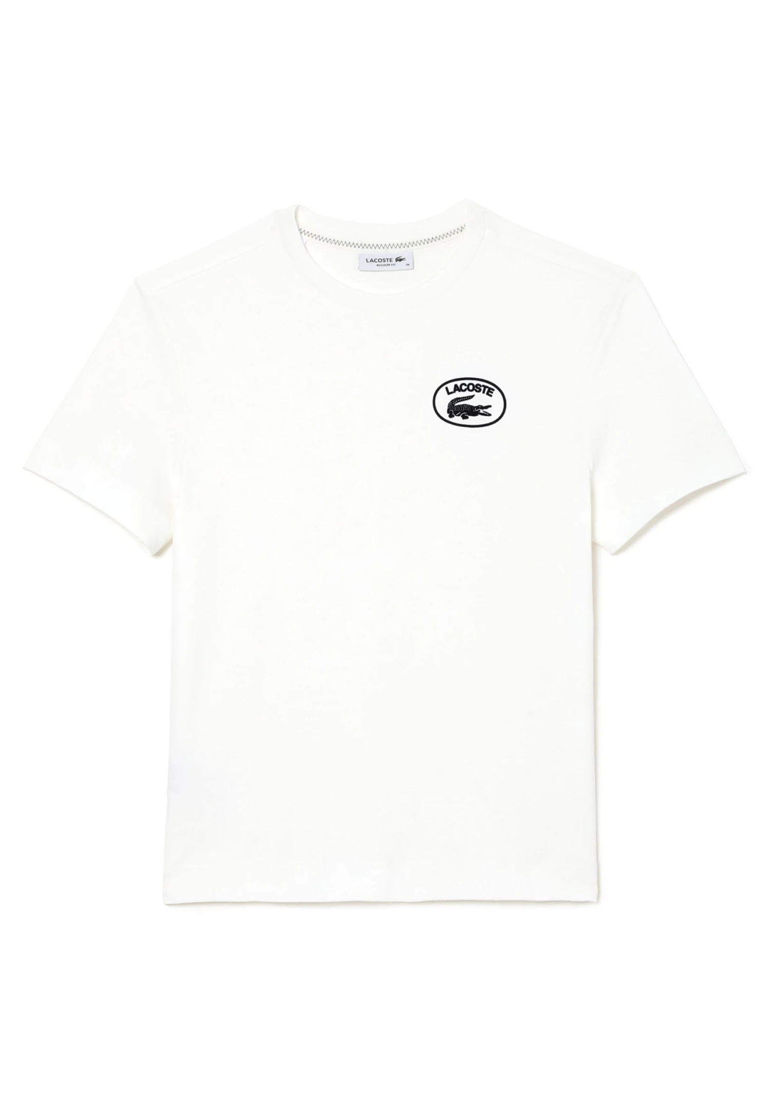 Lacoste T-Shirt Basique - Farine – Image 5
