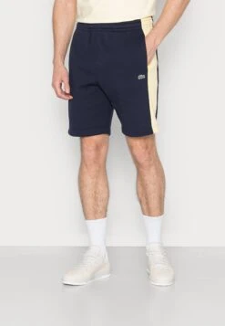 Lacoste Unisex - Pantalon De Survêtement - Marine/Jaune