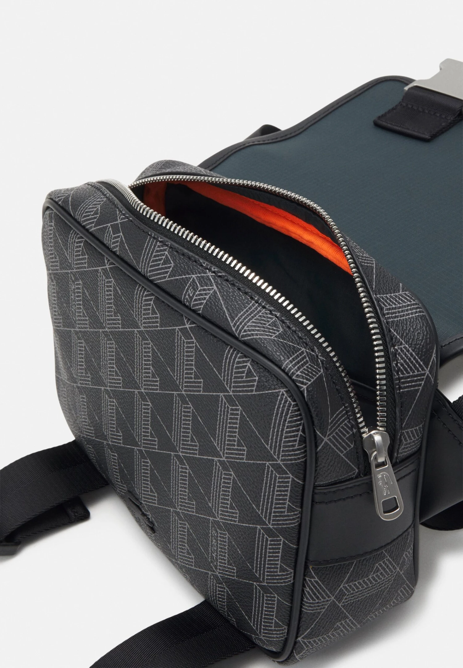 Lacoste The Blend - Sac Bandoulière - Noir Gris – Image 3