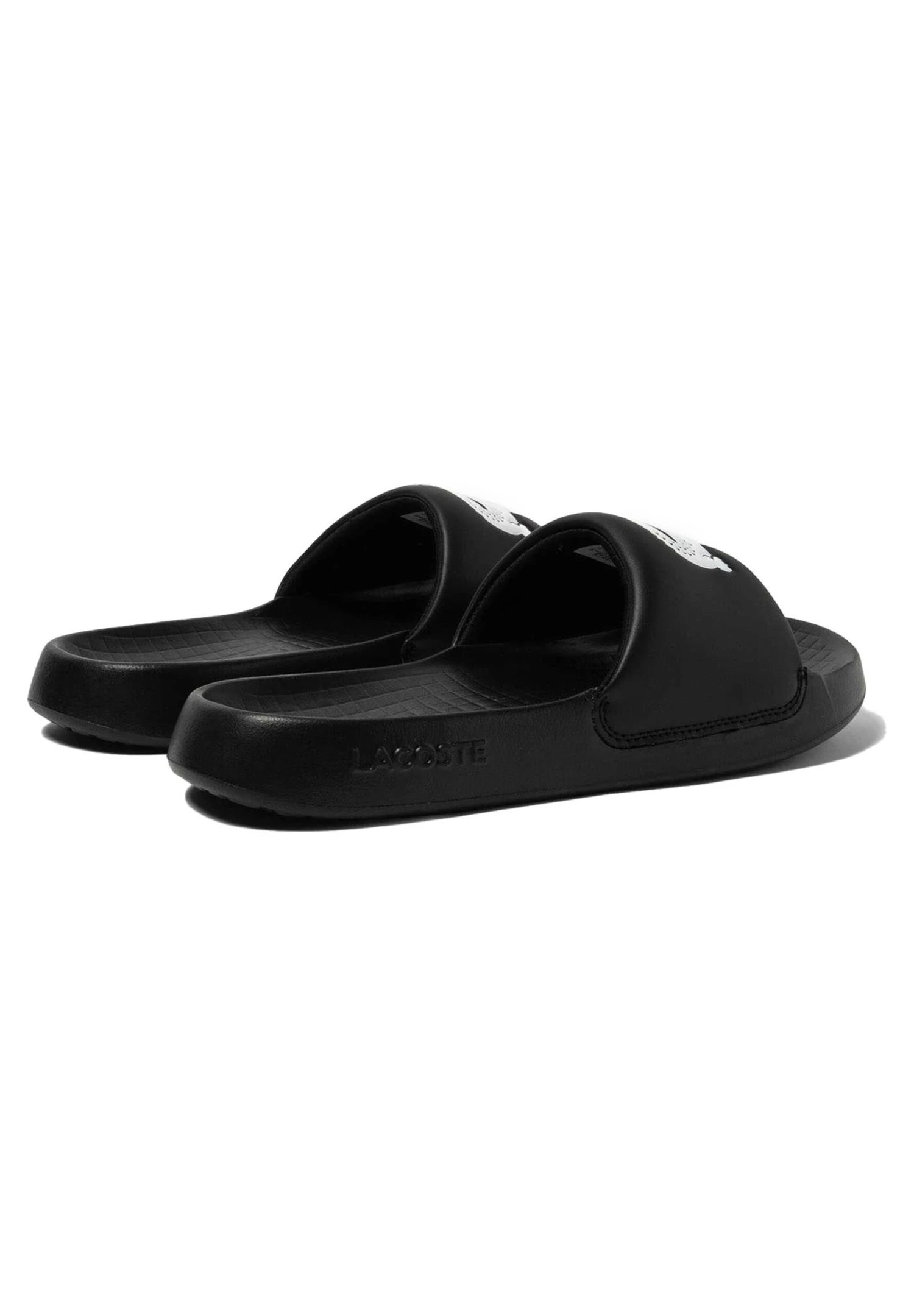 Lacoste Serve Slide 1 0 123 1 Cfa - Mules - Blk/Wht – Image 3