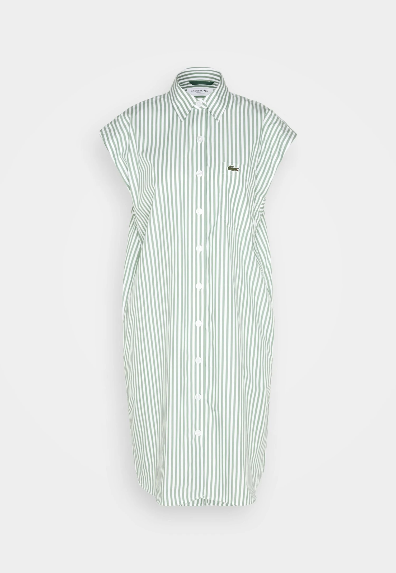 Lacoste Robe Chemise - White/Ash Tree – Image 5