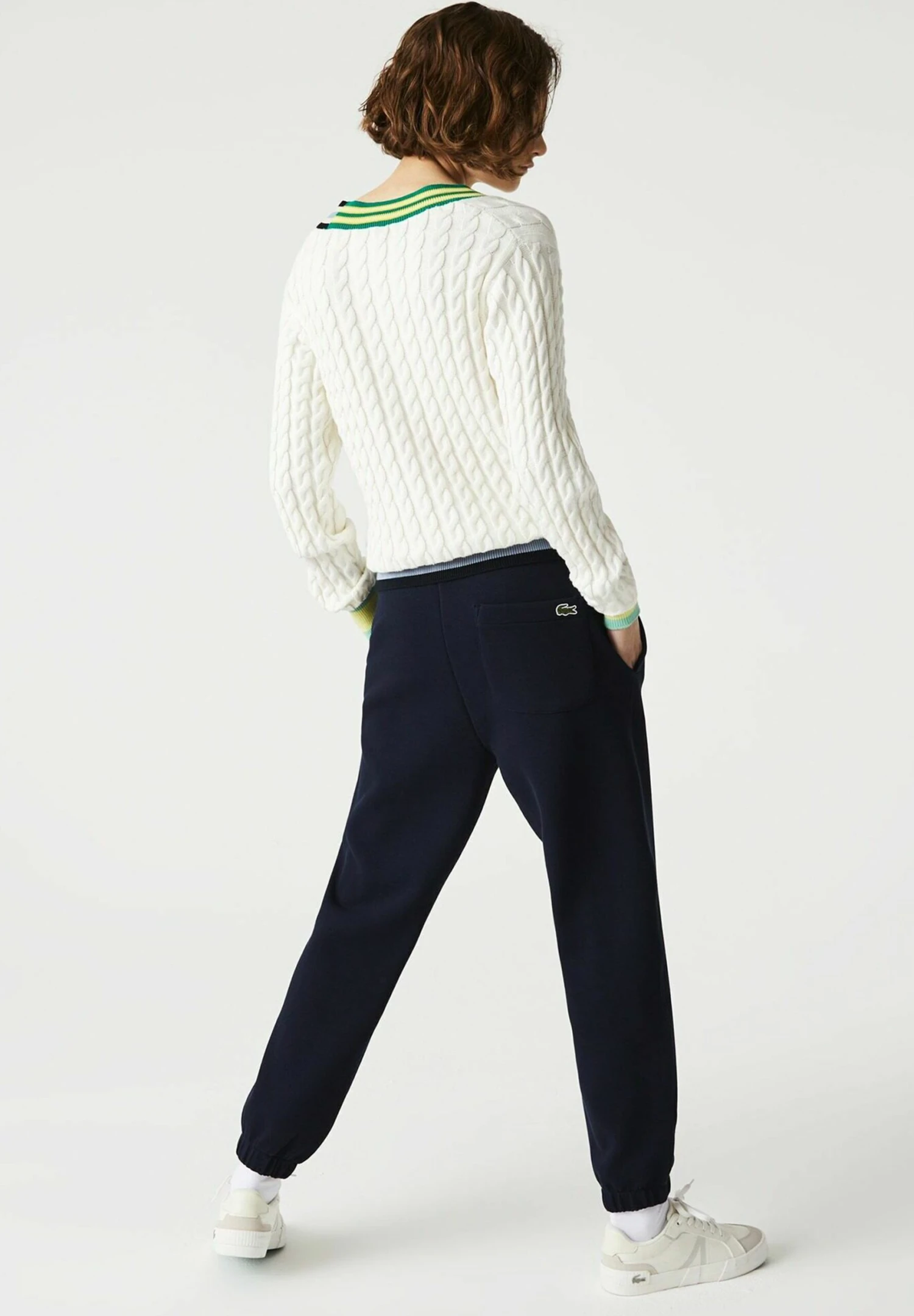 Lacoste Pantalon De SurvĂȘtement - Bleu Marine â Image 3