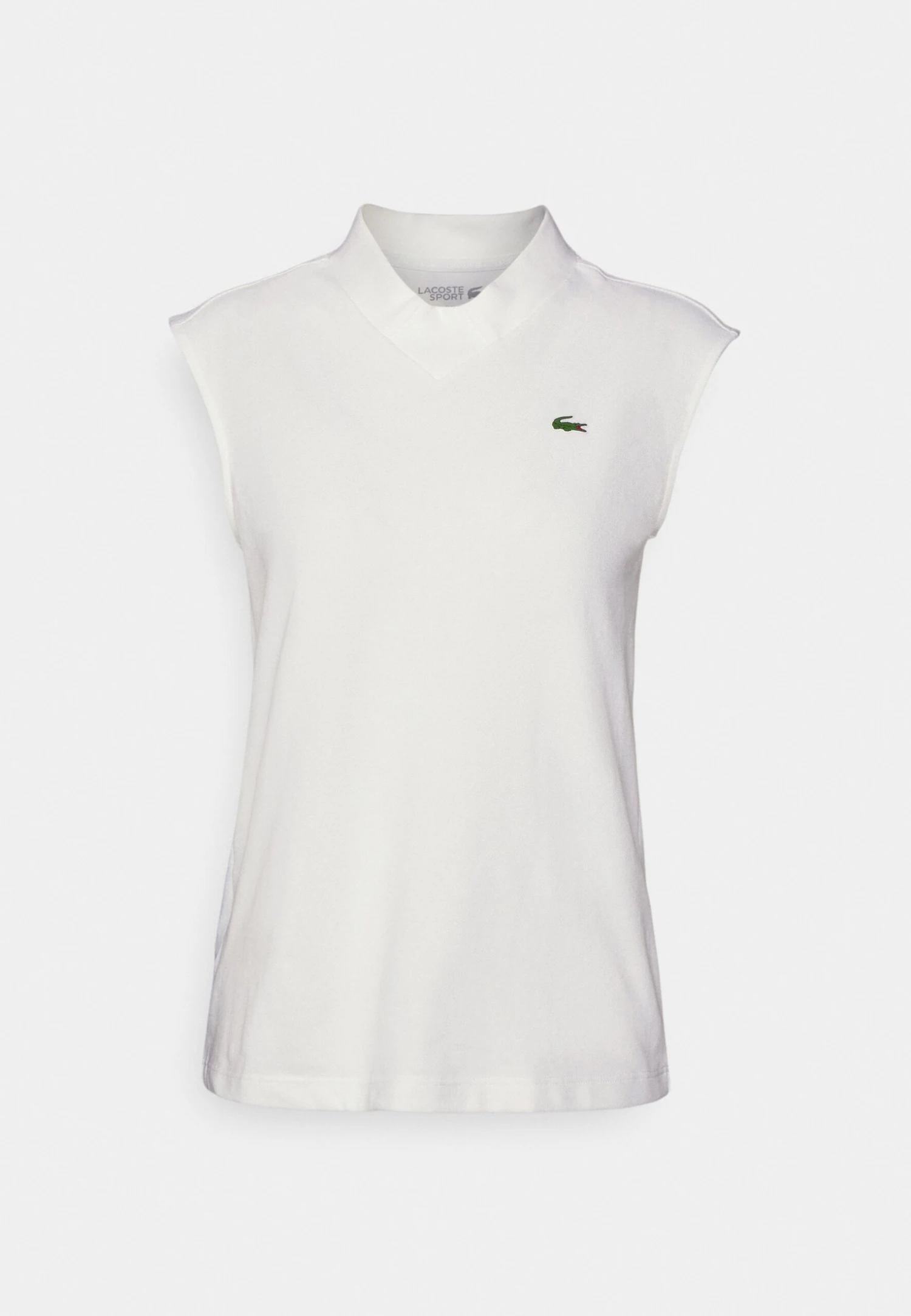 Lacoste Sport Sleeveless Golf - Polo - Blanc – Image 5