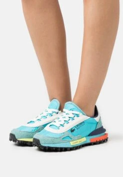 Lacoste Elite Active - Baskets Basses - Turquise/Light Green