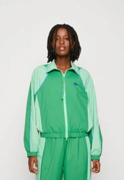 Lacoste Retro Windbreaker - Veste Légère - Liamone/Tarragon