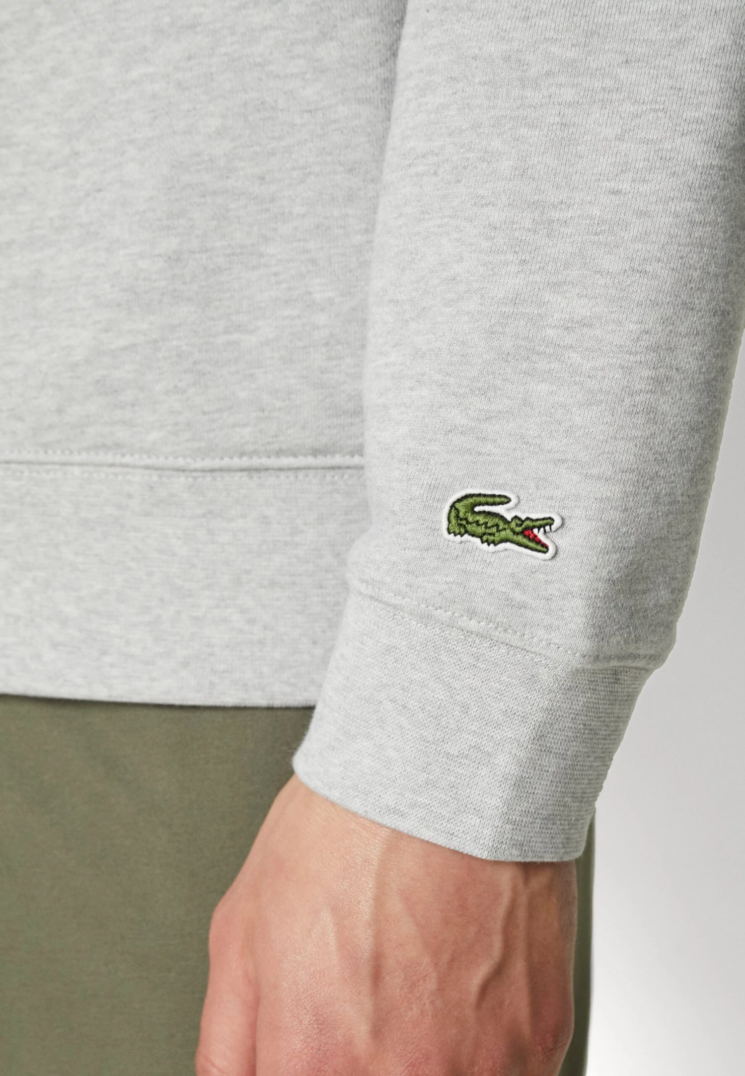 Lacoste Unisex - Sweat À Capuche - Silver Chine – Image 8