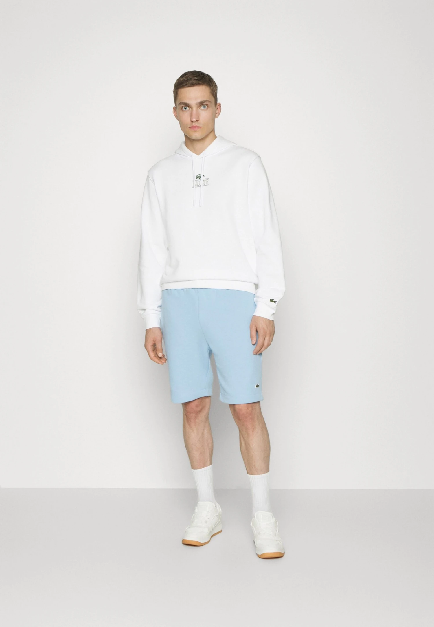 Lacoste Unisex - Sweat À Capuche - White – Image 5