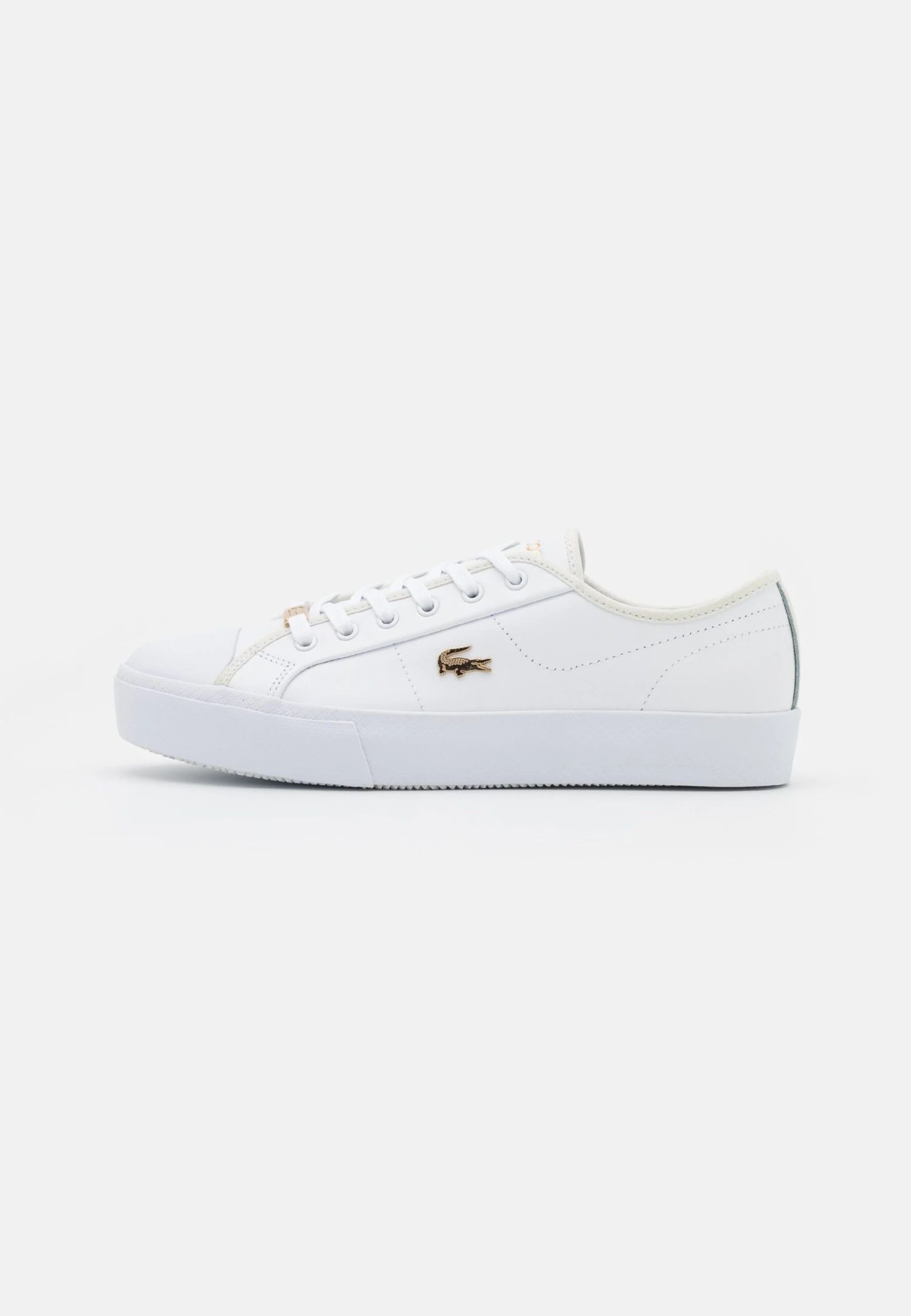 Lacoste Ziane Plusgrand - Baskets Basses - White/Gold
