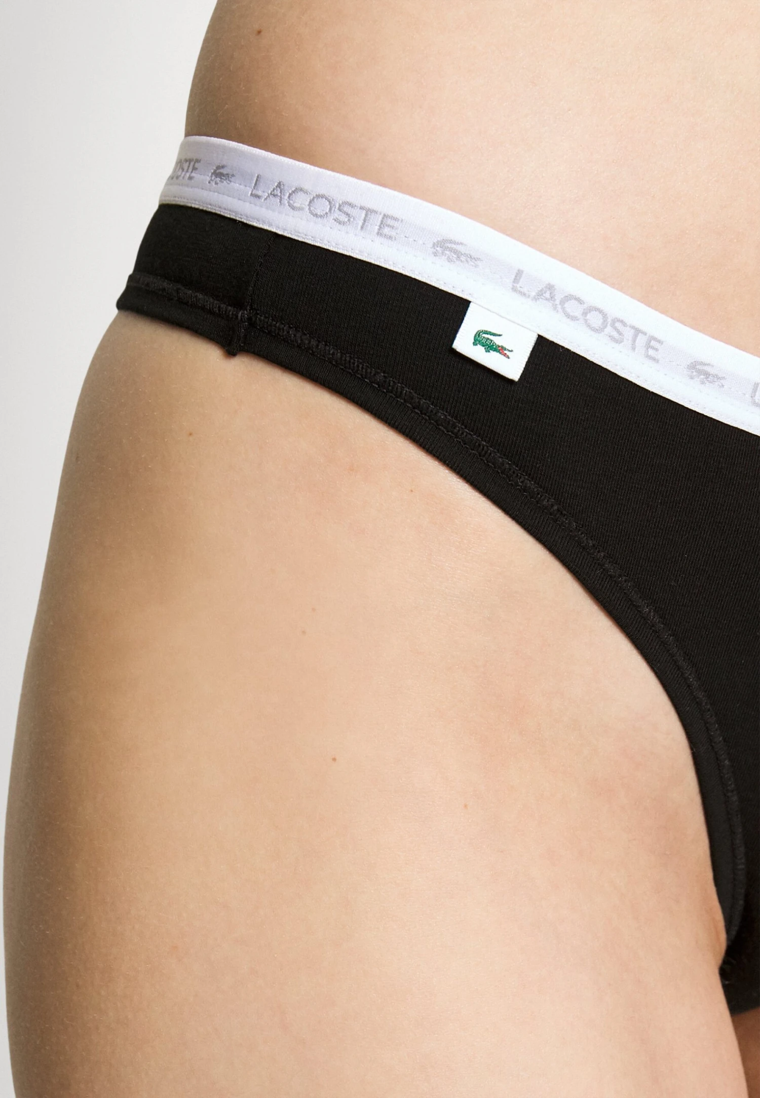Lacoste String - Black/Grey/White – Image 9