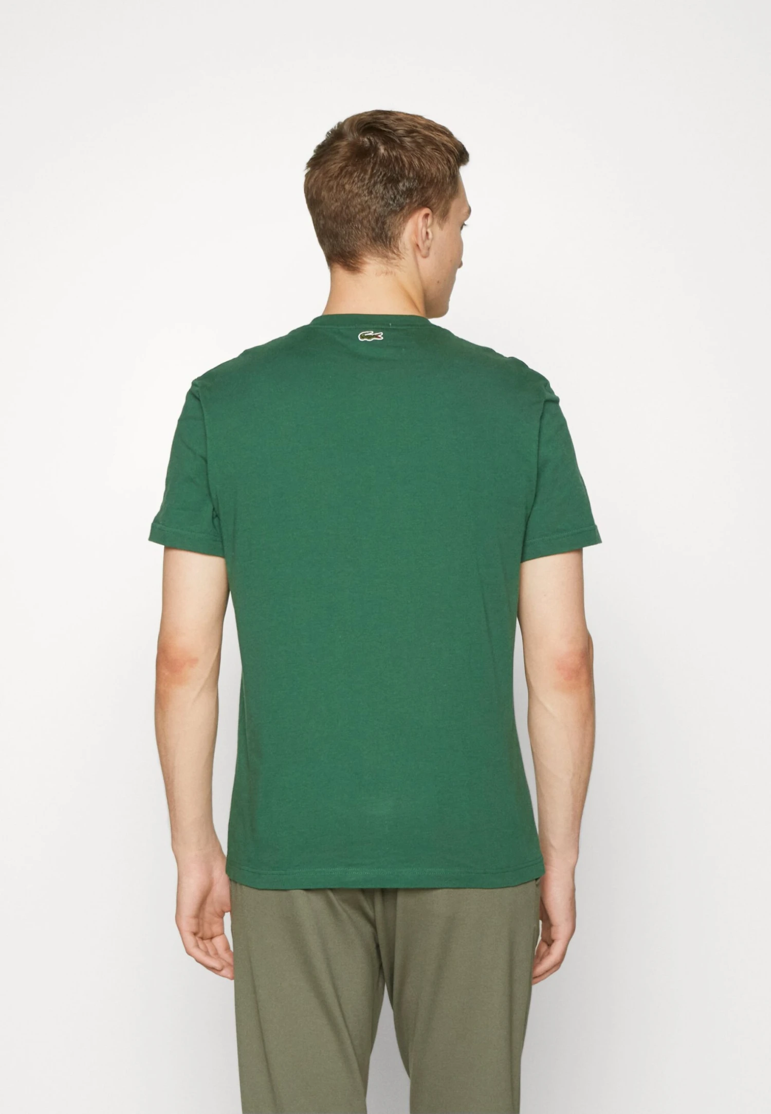 Lacoste Unisex - T-Shirt Imprimé - Vert – Image 4