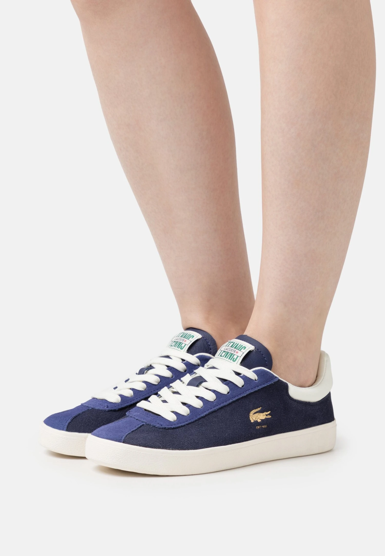 Lacoste Baseshot - Baskets Basses - Navy/Off White