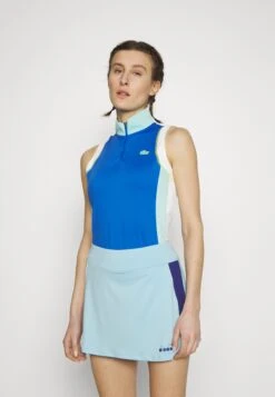 Lacoste Sport Sleeveless Tour - Débardeur - Kingdom/Pastille Mint/Flour