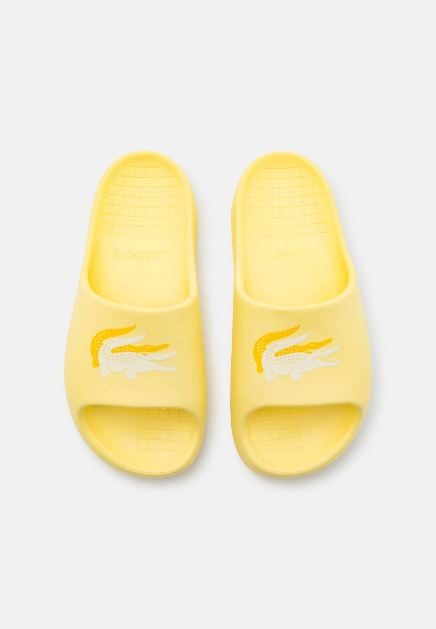 Lacoste Croco 2.0 - Sandales De Bain - Light Yellow/Off White – Image 6