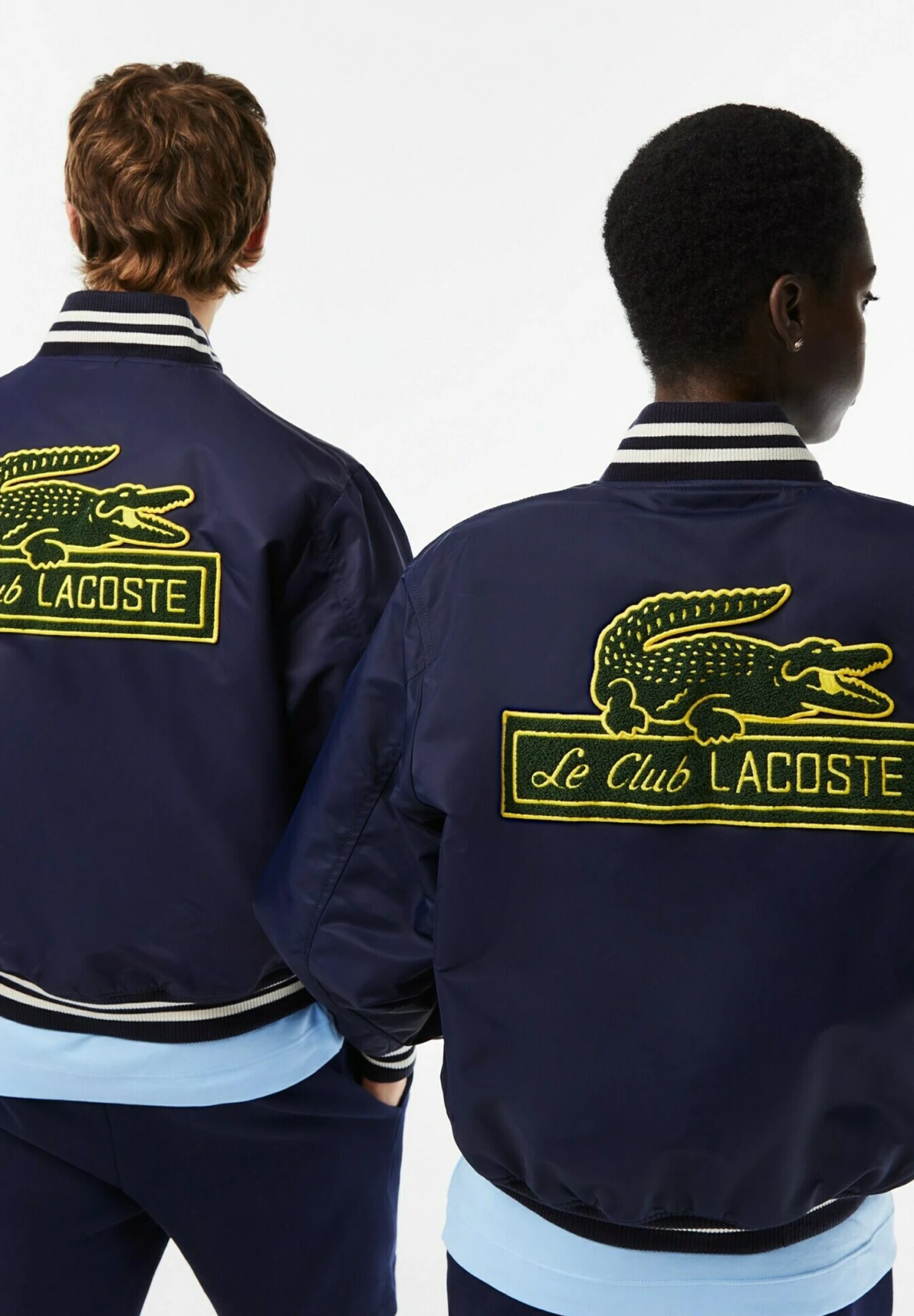Lacoste Blouson Bomber - Bleu Marine – Image 2