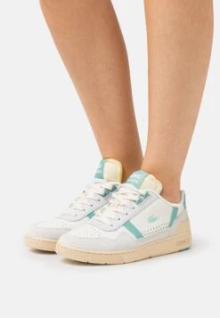 Lacoste T-Clip - Baskets Basses - Off White/Light Grey