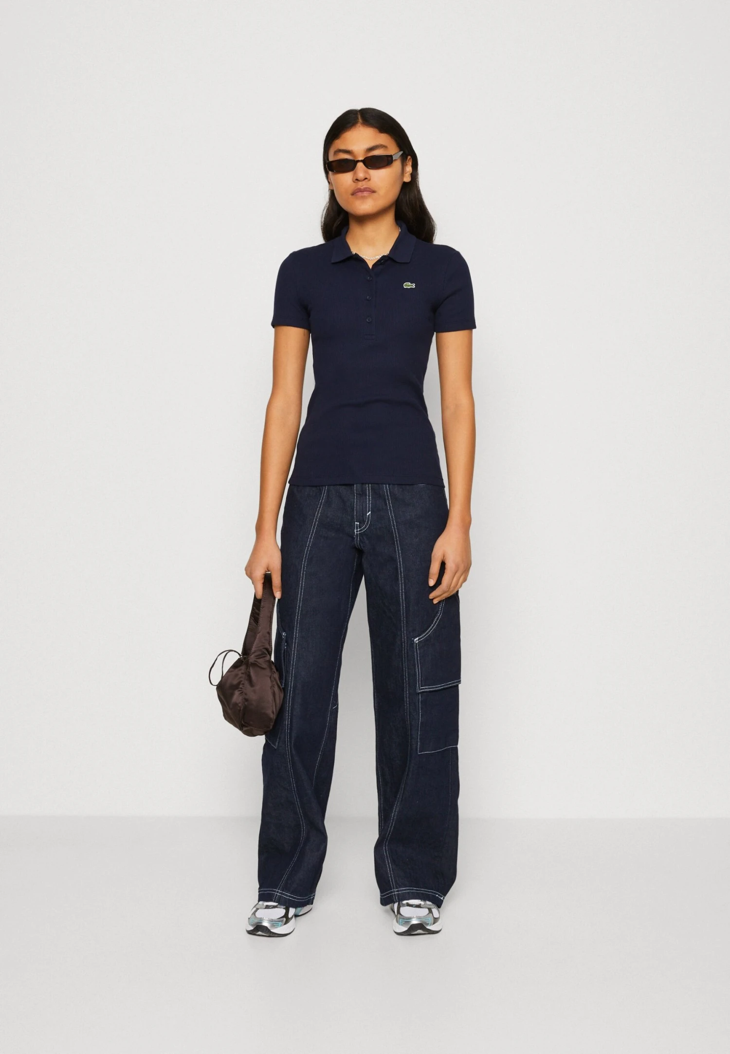 Lacoste Polo - Navy Blue – Image 2