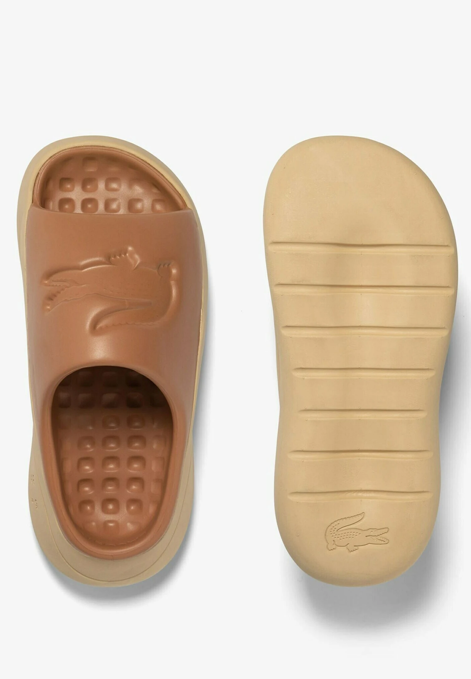 Lacoste Sandales De Bain - Marron Beige – Image 3