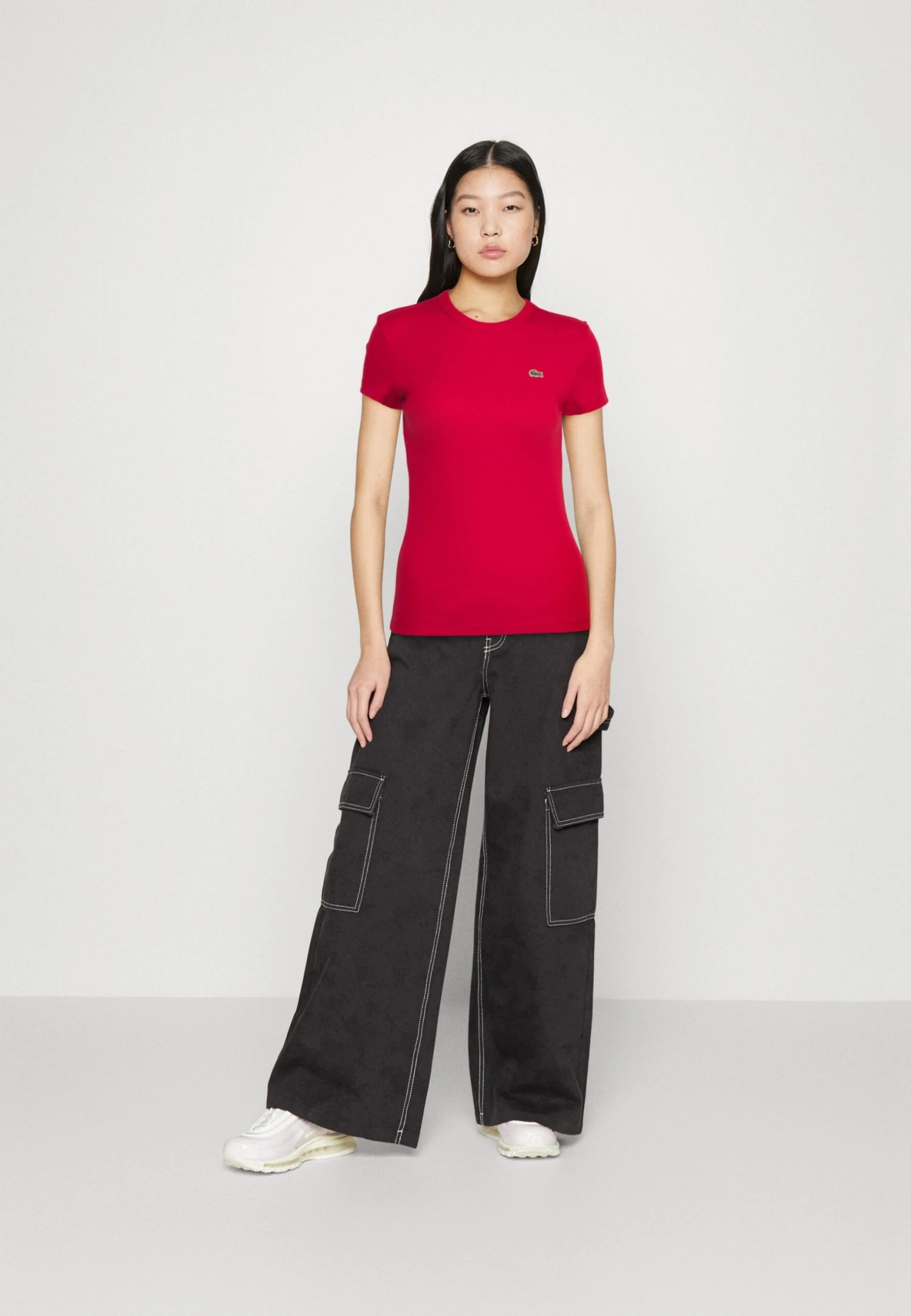 Lacoste T-Shirt Basique - Lighthouse Red – Image 2