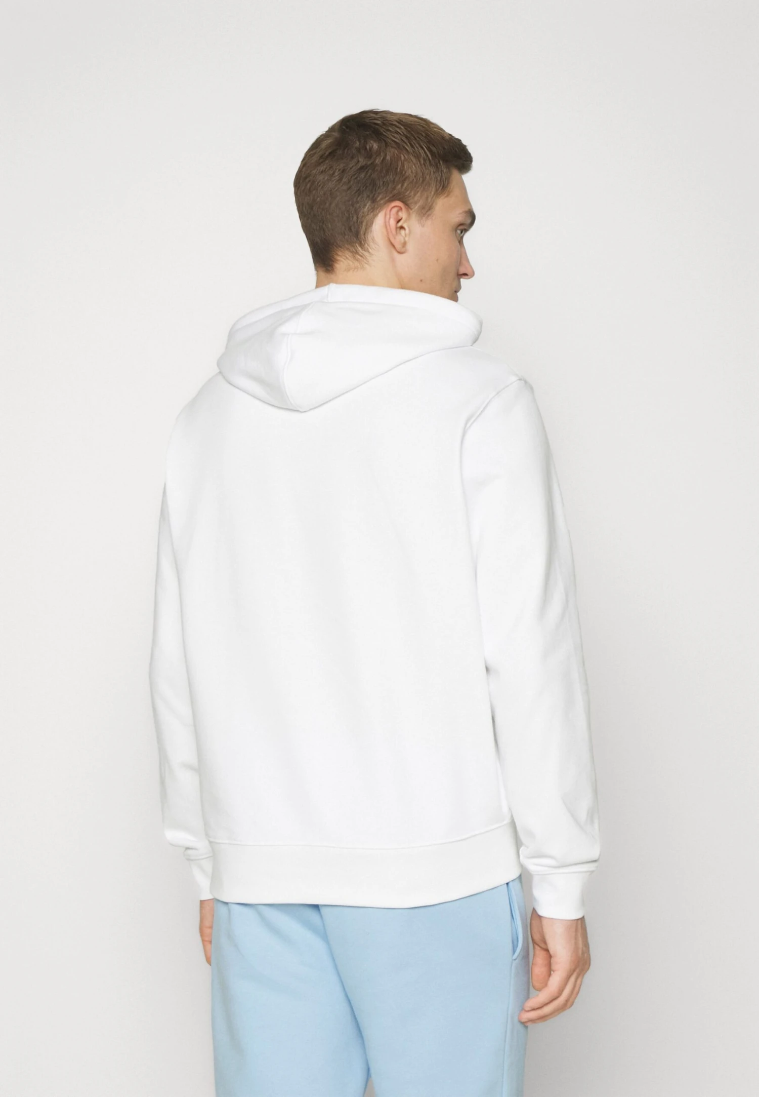 Lacoste Unisex - Sweat À Capuche - White – Image 4