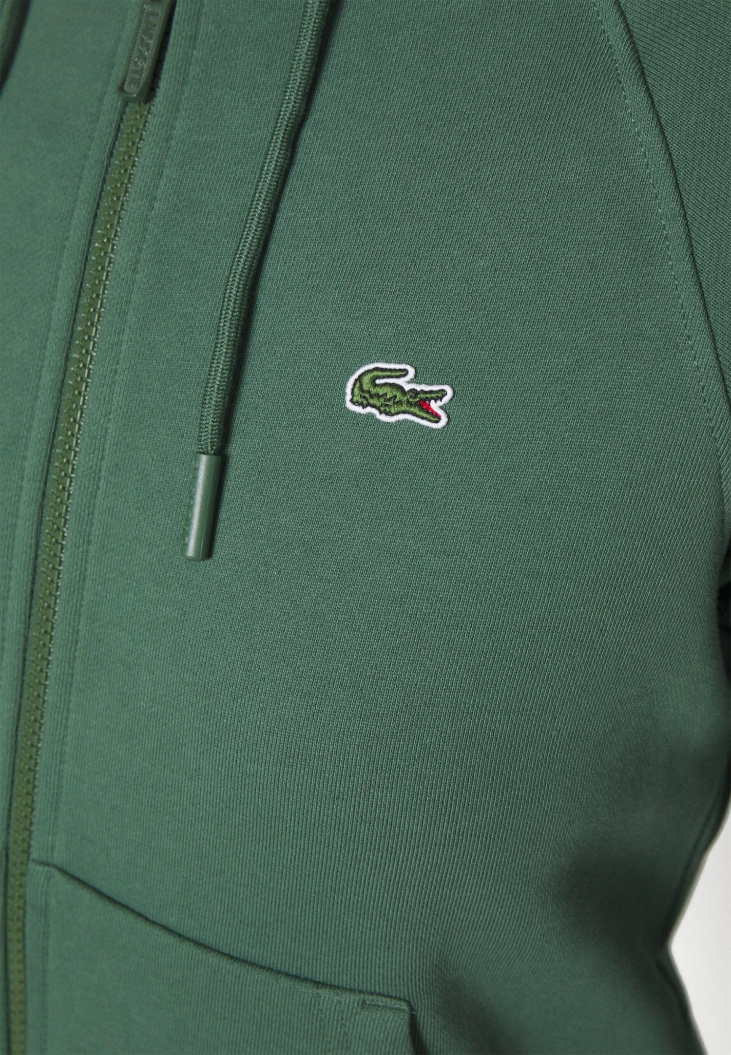 Lacoste Sport Sweat Zippé - Vert Fonce – Image 5