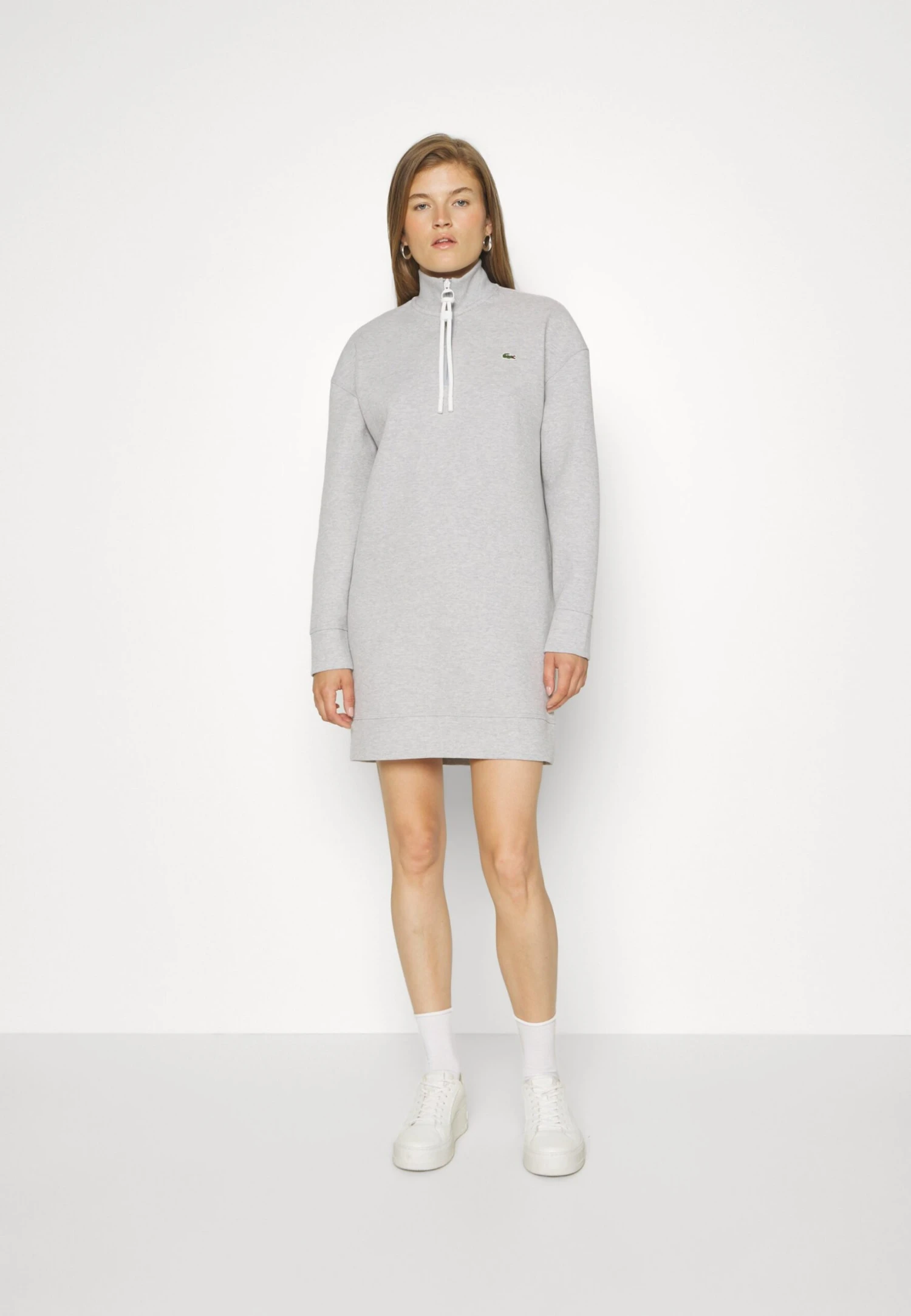 Lacoste Robe De Jour - Mottled Light Grey – Image 3