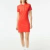 Lacoste Robe Chemise - Orange