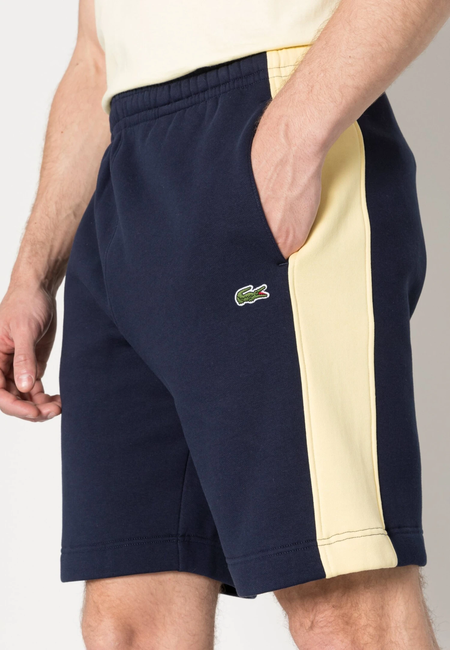 Lacoste Unisex - Pantalon De Survêtement - Marine/Jaune – Image 5