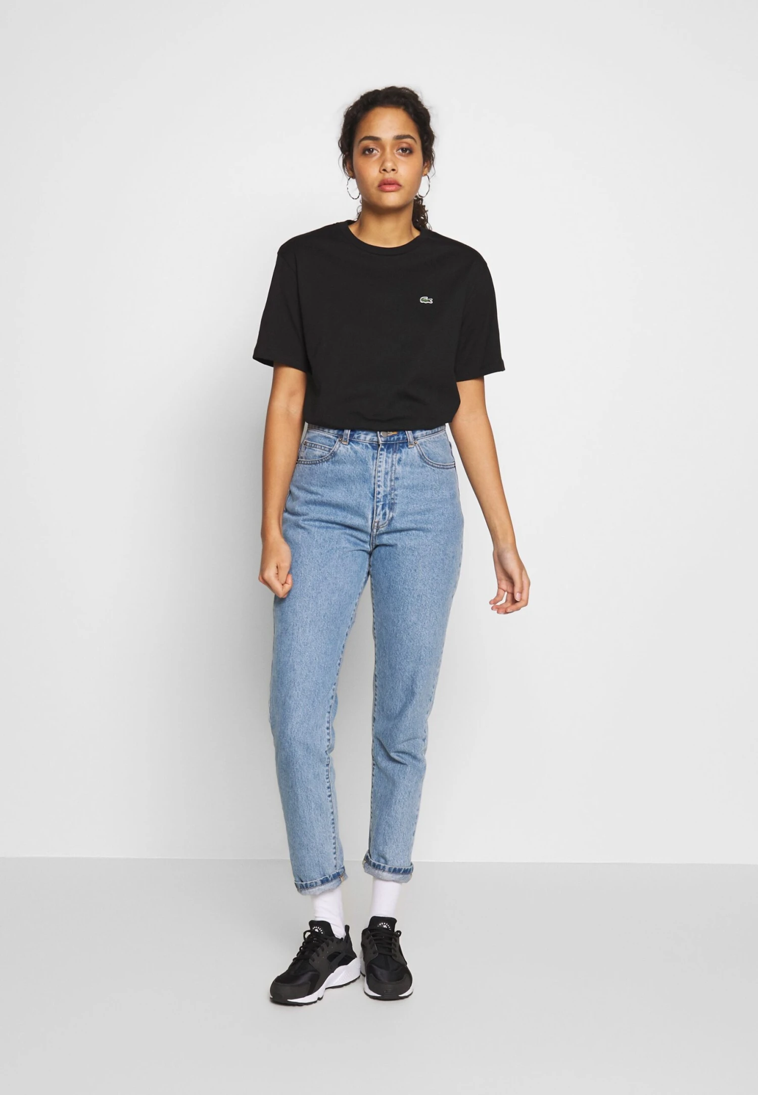 Lacoste T-Shirt Basique - Black – Image 2