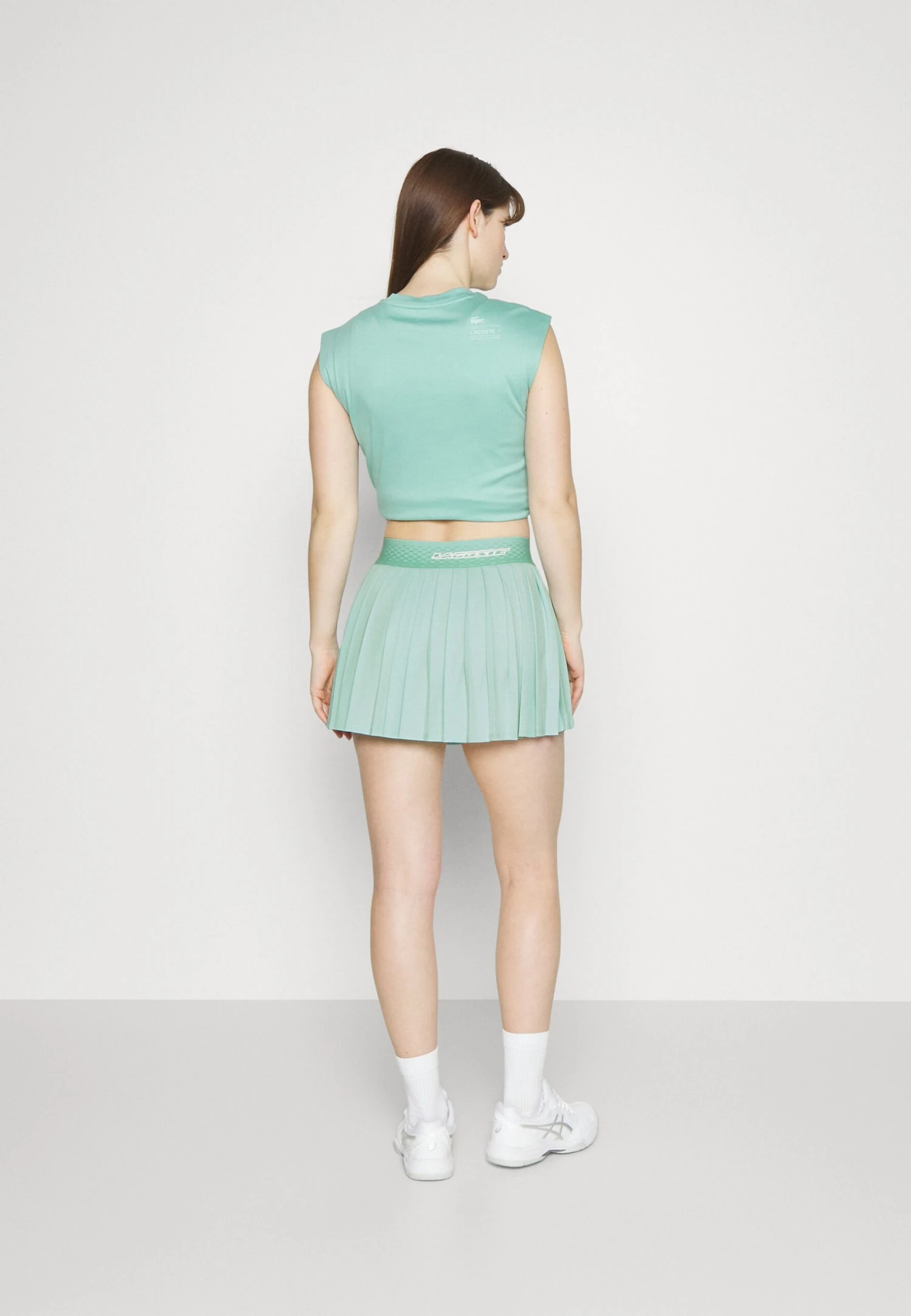 Lacoste Sport Tennis Skirt Tour - Jupe De Sport - Pastille Mint/Lima – Image 3