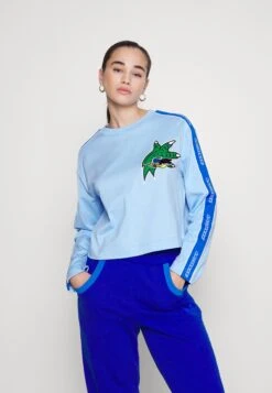 Lacoste T-Shirt À Manches Longues - Light Blue