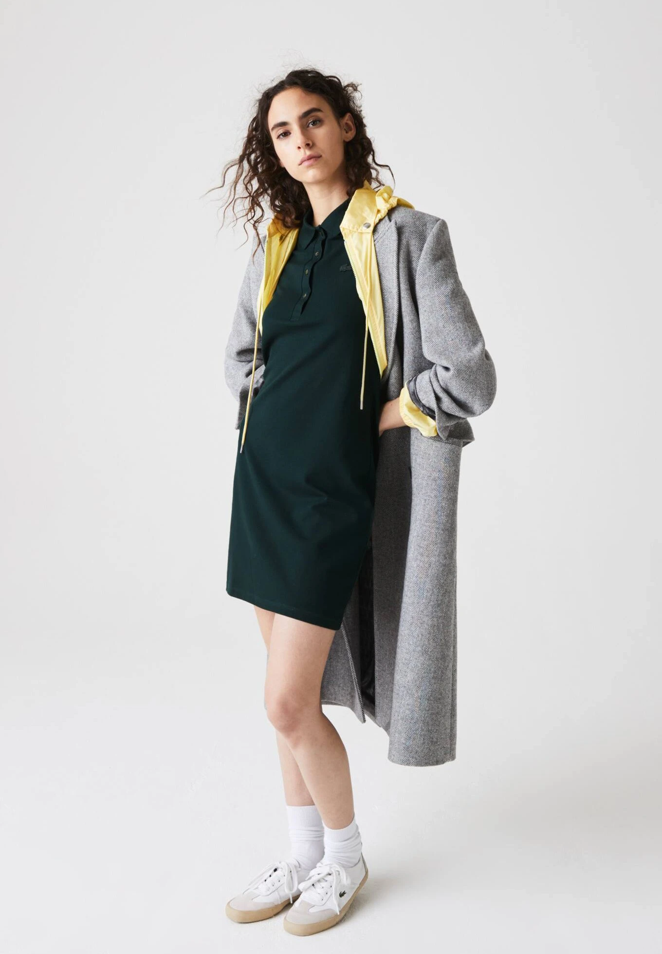 Lacoste Robe En Jersey - Sinople – Image 2