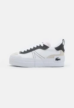Lacoste Platform - Baskets Basses - White/Black