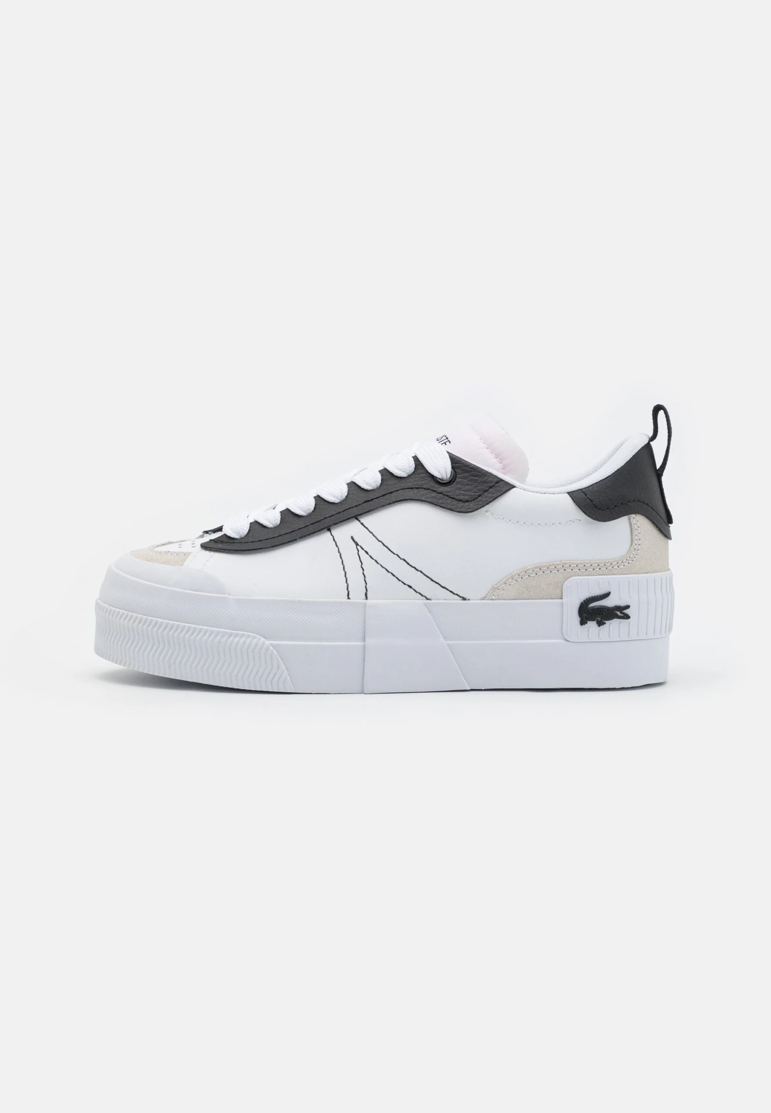 Lacoste Platform - Baskets Basses - White/Black