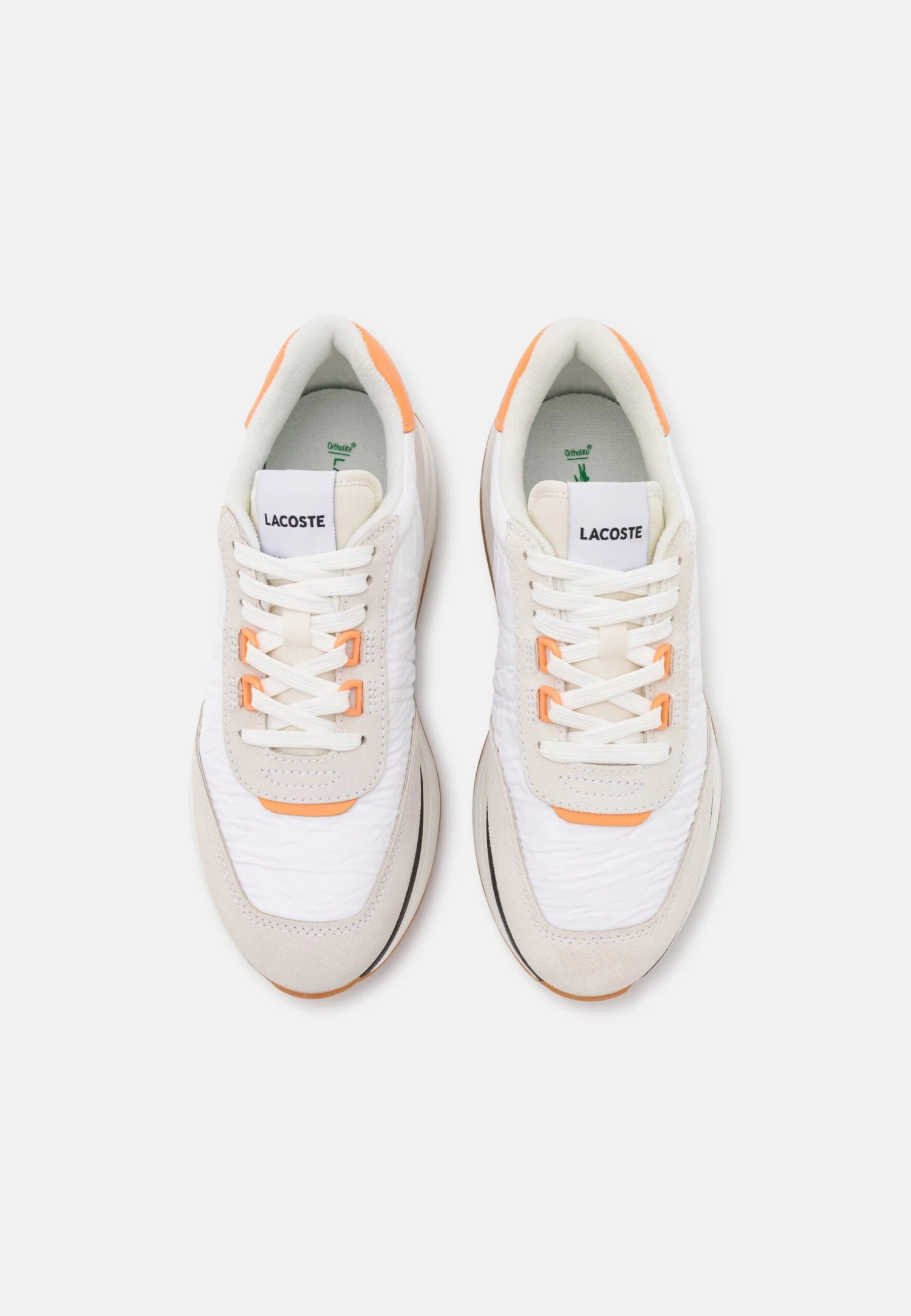 Lacoste Baskets Basses - White/Light Orange – Image 6