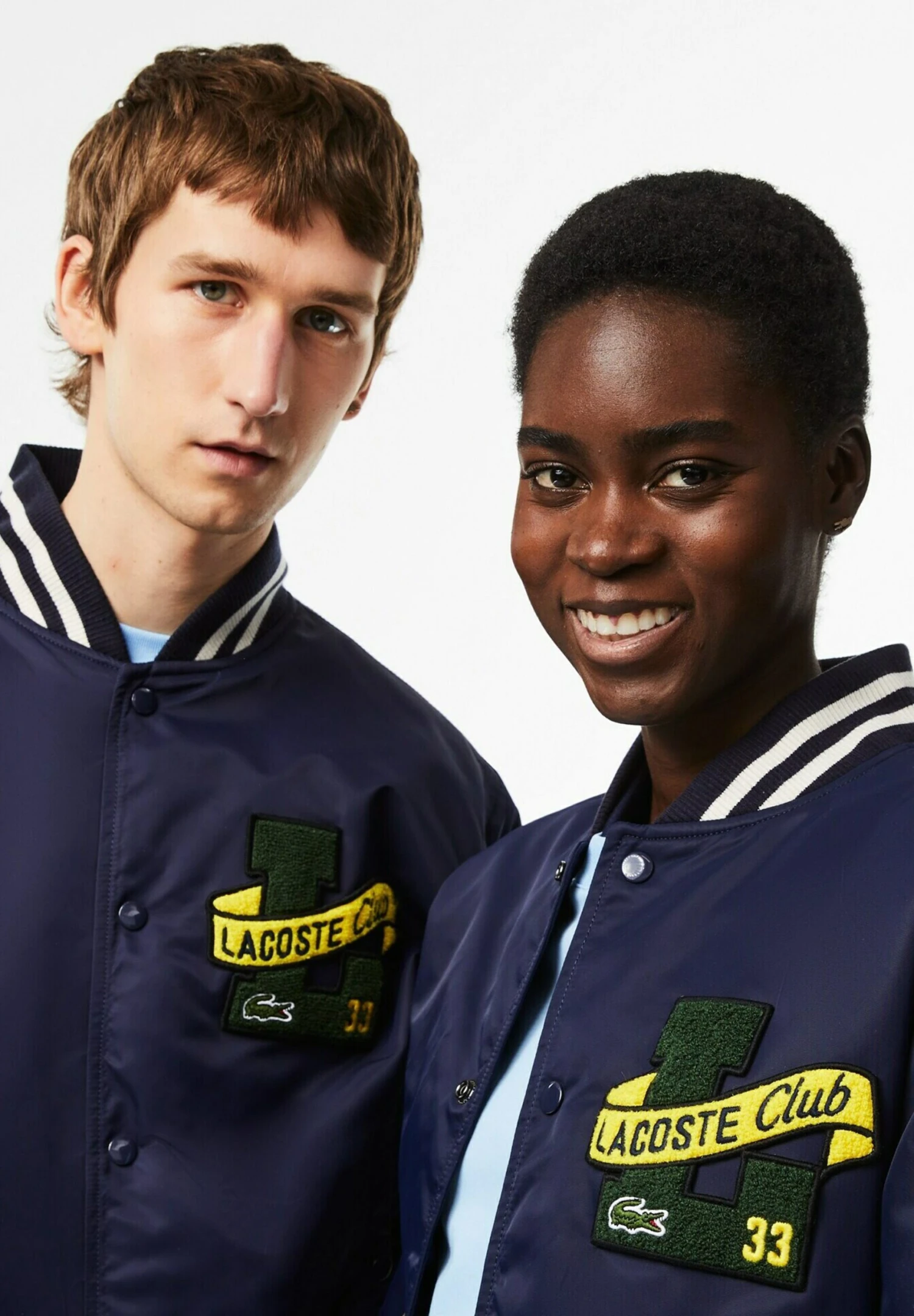 Lacoste Blouson Bomber - Bleu Marine – Image 3