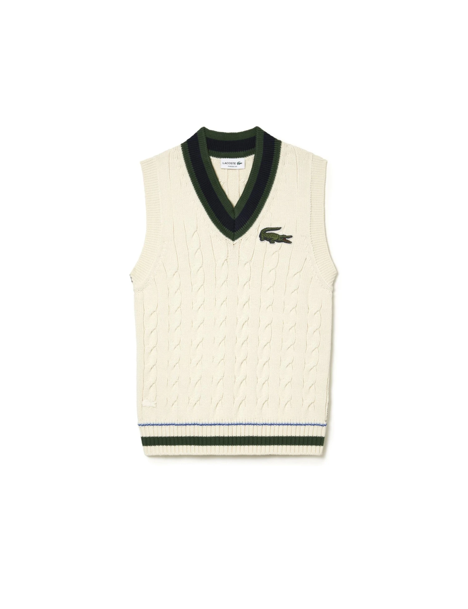 Lacoste R1T - Débardeur - White/ Green/ Light Blue