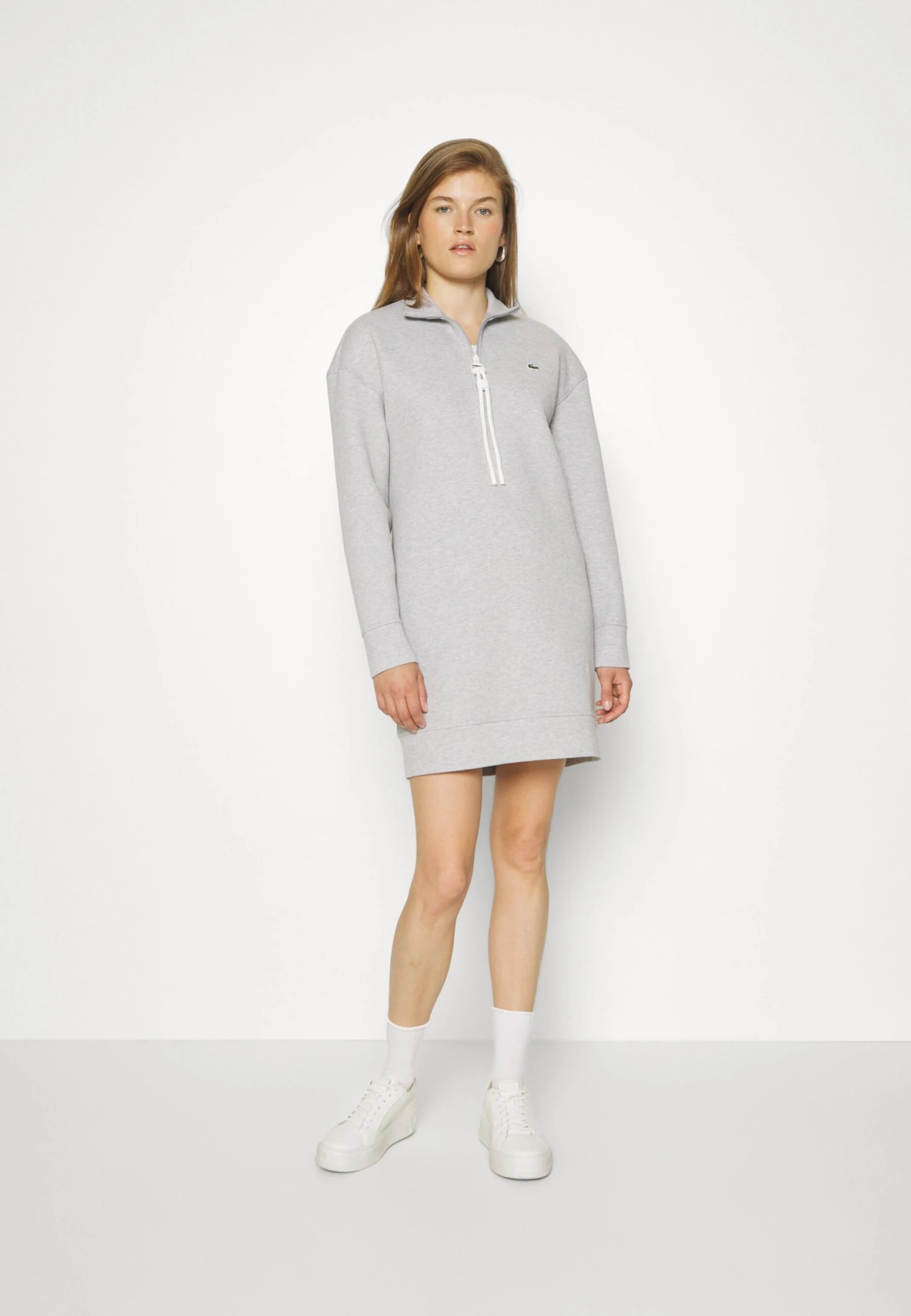 Lacoste Robe De Jour - Mottled Light Grey – Image 5