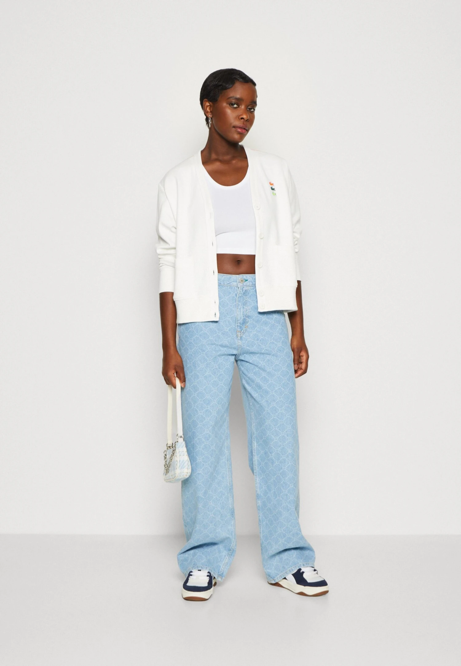 Lacoste Sweat Zippé - White – Image 2