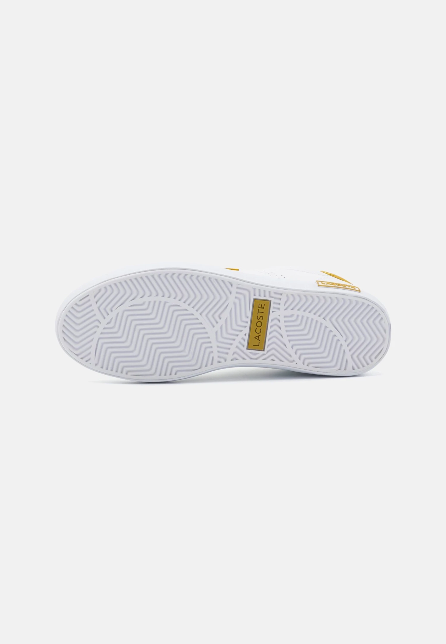 Lacoste Powercourt - Baskets Basses - White/Gold – Image 5