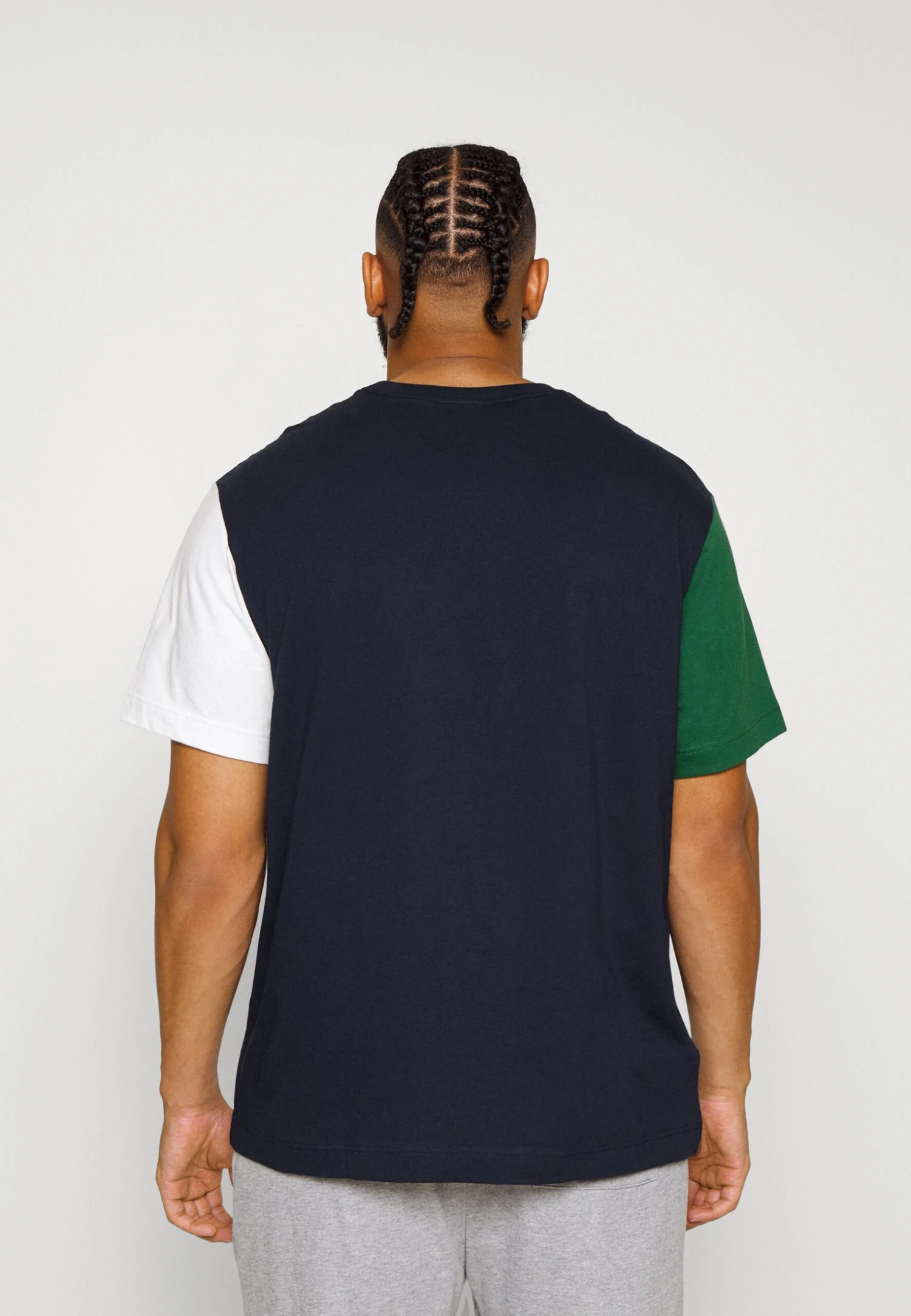 Lacoste Unisex - T-Shirt Basique - Marine/Vert-Farine – Image 3