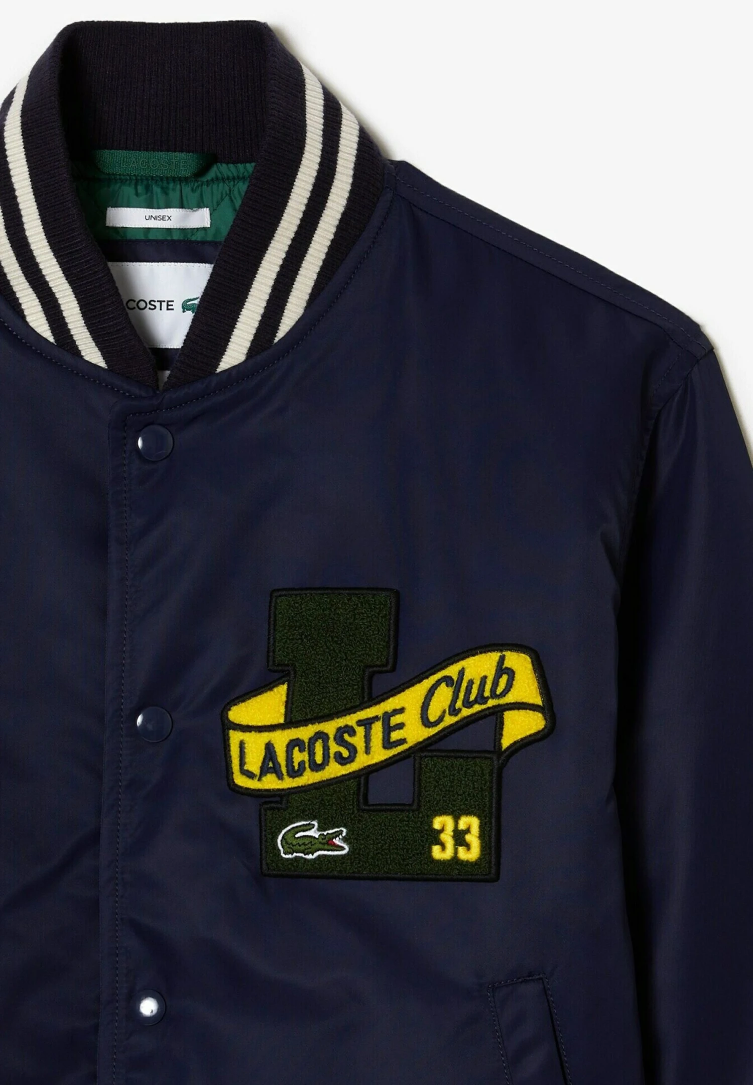 Lacoste Blouson Bomber - Bleu Marine – Image 6