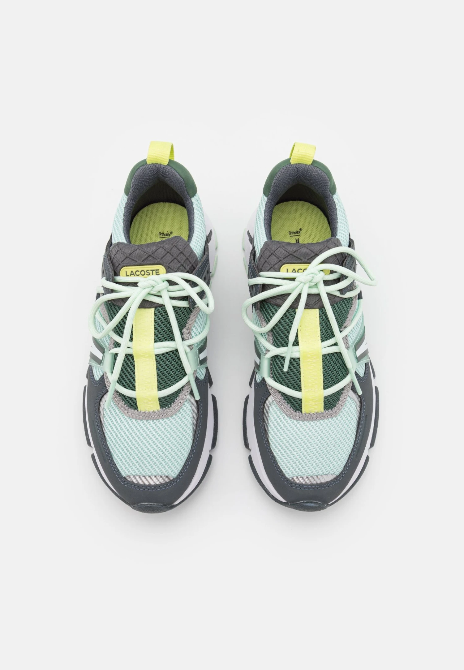 Lacoste Baskets Basses - Light Turquise/Green – Image 6