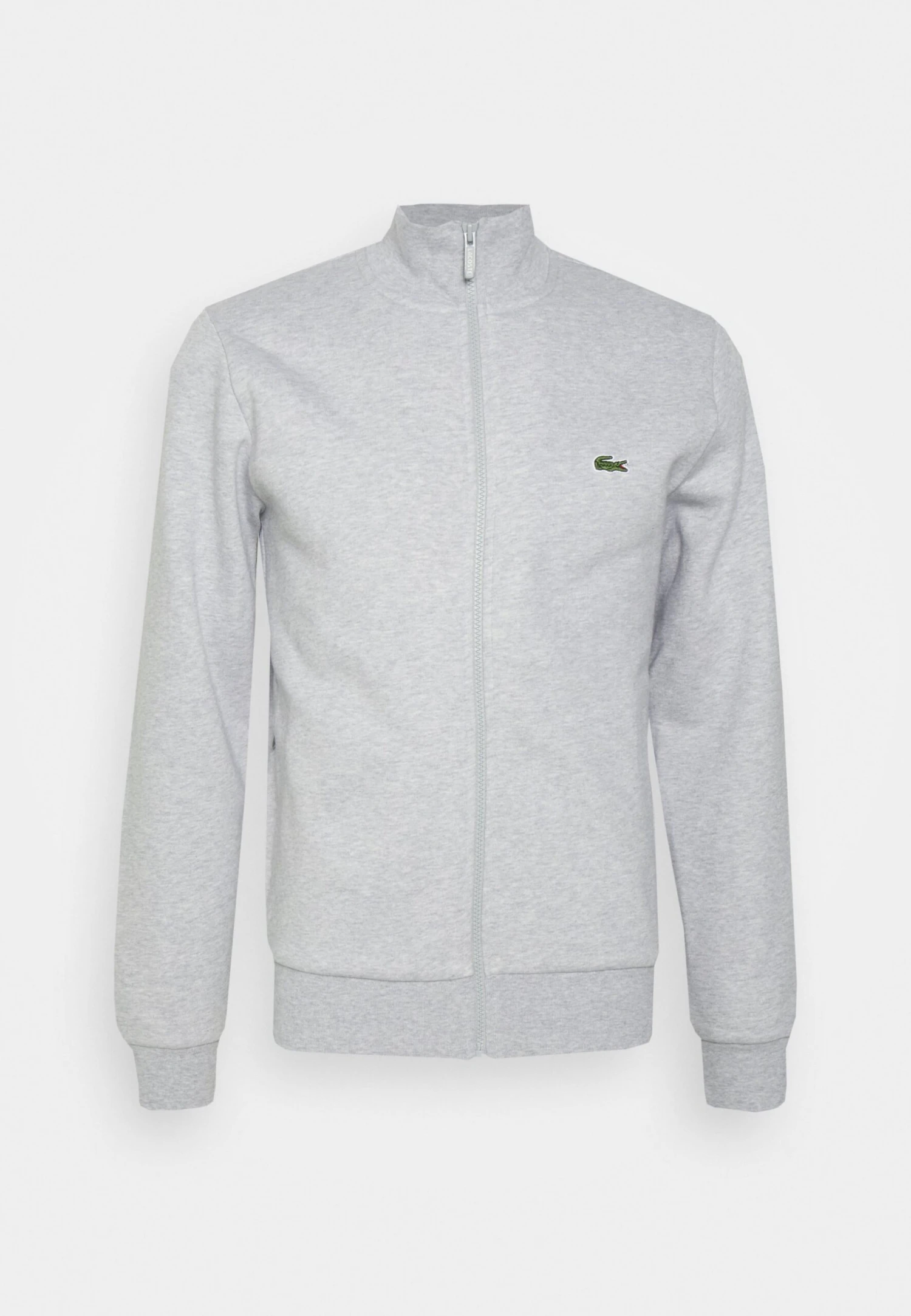 Lacoste Unisex - Sweat Zippé - Argent Chine